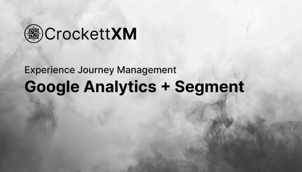 Journey orchestration with segment and ga